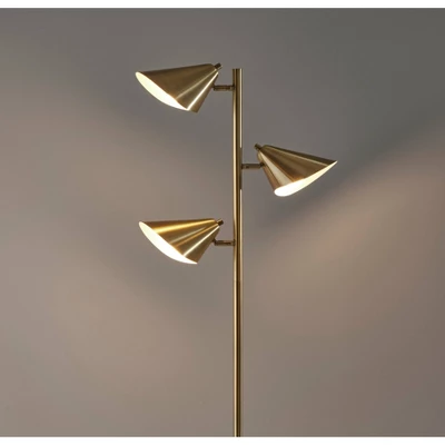 Hawthorne Tree Lamp Antique Brass - Adesso 6 Hawthorne Tree Lamp Antique Brass - Adesso - Image 4