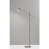 58" X 63" 3-way Collette Floor Lamp (Includes LED Light Bulb) Steel - Adesso -Adesso GUEST 00fecf30 2e55 41ce ad2d a50cf3ac2721