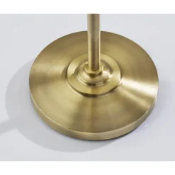 Bradford Floor Lamp (Includes Light Bulb) Antique Brass - Adesso -Adesso GUEST 0397a698 6e44 45e3 9ff4 ab1db2ab7caf