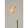 Cove Floor Lamp Antique Brass - Adesso -Adesso GUEST 0a42135b a901 4336 837b 2391b1047041