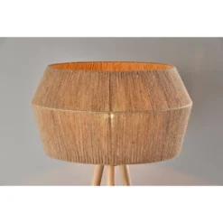 Adesso Montana Floor Lamp Natural: Modern Tripod Design, Pull Chain, UL Listed, Wood Body -Adesso GUEST 10f0a0f5 66e0 412c a99b bb1a62864c72