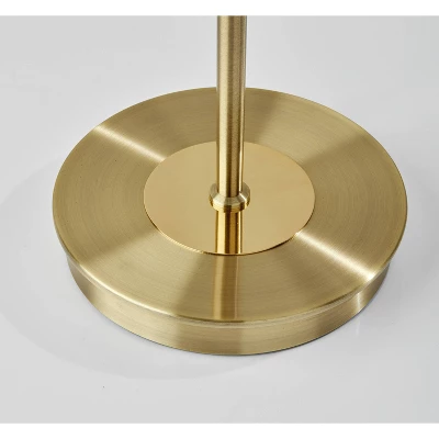 Metropolis Torchiere Antique Brass - Adesso 6 Metropolis Torchiere Antique Brass - Adesso - Image 4