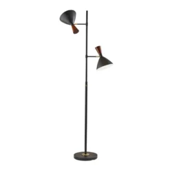 Arlo Tree Lamp Black - Adesso -Adesso GUEST 24918aa2 e2bd 4c7e 8941 ba0035cecedb