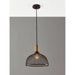 Large Dale Pendant Black - Adesso -Adesso GUEST 24febb2c dd08 48f5 be91 535db7473eea