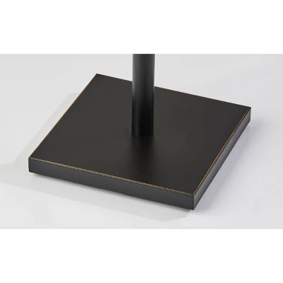 Estelle Floor Lamp Antique Bronze - Adesso 4 Estelle Floor Lamp Antique Bronze - Adesso - Image 2