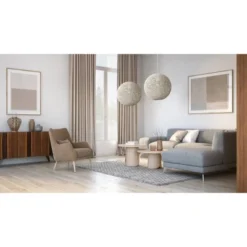 Adesso 11 Havana Extra Large Pendant Cream Rattan - Adesso