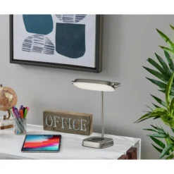 Radley Charge Table Lamp With Smart Switch Silver (Includes LED Light Bulb) - Adesso 11 Radley Charge Table Lamp With Smart Switch Silver (Includes LED Light Bulb) - Adesso -Adesso GUEST 28e7dfd0 12fc 4c0b bd1a 3bd04422a02b