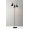 66" Nadine 3-Arm Floor Lamp Black - Adesso 2 66" Nadine 3-Arm Floor Lamp Black - Adesso -Adesso GUEST 32ad4eee 1f07 402f 9f9b 770fc5271e0a