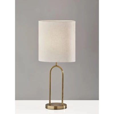 Joey Table Lamp Antique Brass - Adesso 3 Joey Table Lamp Antique Brass - Adesso