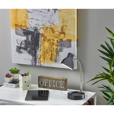 Adesso Slender Desk Lamp: Energy-Efficient 4W LED, Adjustable Gooseneck, ETL Listed, Modern Style 3 Adesso Slender Desk Lamp: Energy-Efficient 4W LED, Adjustable Gooseneck, ETL Listed, Modern Style