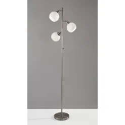 71" Phillip Tree Lamp Steel - Adesso