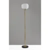 Hazel Floor Lamp Antique Brass - Adesso -Adesso GUEST 438e5164 f4c8 4283 a4b7 6bd10ca90c40