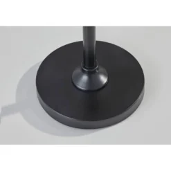 58" 3-way William Floor Lamp Black - Adesso