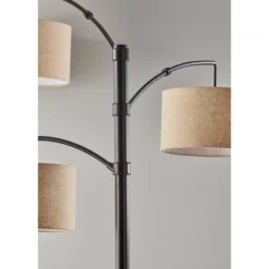 Cabo Arc Lamp Dark Bronze - Adesso -Adesso GUEST 451c43fd b7b3 4a90 84e9 9be00f211252