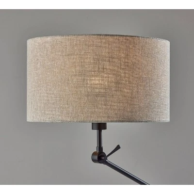 Willard Multi Joint Floor Lamp Dark Bronze - Adesso 5 Willard Multi Joint Floor Lamp Dark Bronze - Adesso - Image 3
