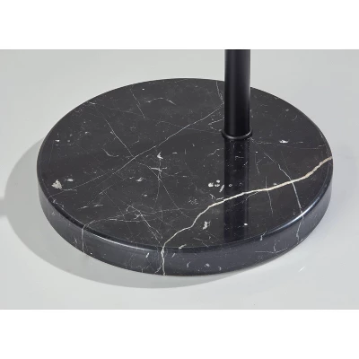 Adler Arc Floor Lamp Black - Adesso 4 Adler Arc Floor Lamp Black - Adesso - Image 2