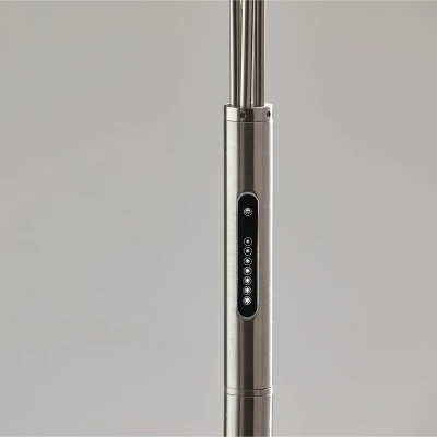 Zodiac Arc Lamp (Includes LED Light Bulb) Silver - Adesso 3 Zodiac Arc Lamp (Includes LED Light Bulb) Silver - Adesso