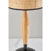 Cayman Natural Wood Table Lamp Black - Adesso -Adesso GUEST 49423ccd e0d4 4e7f adfc 09add69ab473