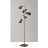 71.5" Owen Tree Lamp Black - Adesso -Adesso GUEST 4c51cddf 511b 48bb b3ed 35e90461ead8
