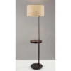 63.5" Oliver Charge Shelf Floor Lamp Black - Adesso -Adesso GUEST 4ec6bb83 caf3 4b13 adb7 868ea9752b58
