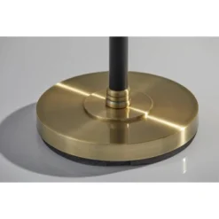 71" Bergen Collection Torchiere Black - Adesso -Adesso GUEST 523e703e 42a1 47c7 bd7e 590bc67911c6