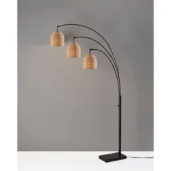 Bahama 3 Arm Arc Lamp Dark Bronze - Adesso 9 Bahama 3 Arm Arc Lamp Dark Bronze - Adesso -Adesso GUEST 58609b4e 3b89 4b7c 8b7b ec6d77deee76