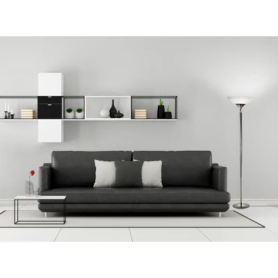 Metropolis Floor Lamp Black - Adesso 7 Metropolis Floor Lamp Black - Adesso - Image 5