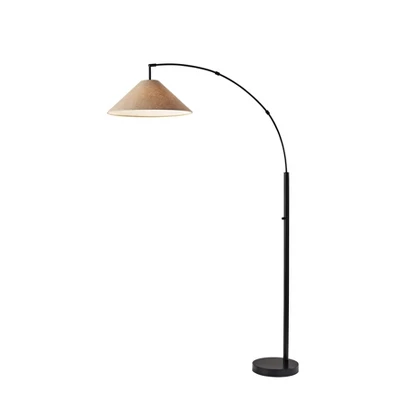 Braxton Arc Lamp Dark Bronze - Adesso 3 Braxton Arc Lamp Dark Bronze - Adesso