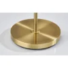 Adesso Evan Floor Lamp Antique Brass: Modern Standing Light With Linen Shade, UL Listed, 3-Way Switch -Adesso GUEST 5af796e4 df4e 4e23 b0db 6705cd890095