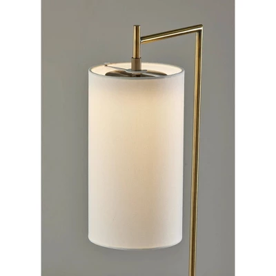 Adesso Matilda Table Lamp: ETL Listed, Polyester Drum Shade, Metal Body, Touch Sensor 4 Adesso Matilda Table Lamp: ETL Listed, Polyester Drum Shade, Metal Body, Touch Sensor - Image 2