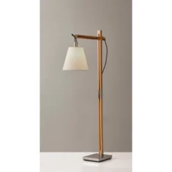 53" X 61" 3-way Walden Floor Lamp Camel - Adesso -Adesso GUEST 5d826861 ba75 48ac adbb 1b1a2431239e