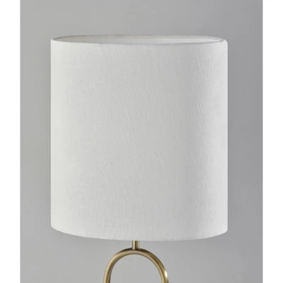 Joey Table Lamp Antique Brass - Adesso 4 Joey Table Lamp Antique Brass - Adesso - Image 2