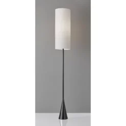 Bella Floor Lamp Black Nickel - Adesso -Adesso GUEST 643d7495 a488 401a b774 902252b1a8a6