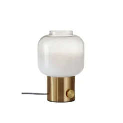 12" Lewis Table Lamp Brass - Adesso