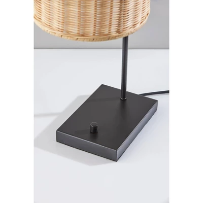 Bahama Table Lamp Dark Bronze - Adesso 4 Bahama Table Lamp Dark Bronze - Adesso - Image 2