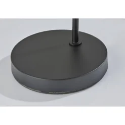 Adesso Duke Floor Lamp Black: ETL Listed, 67.5" Tall, Metal Shade, 1-Way Rotary Switch -Adesso GUEST 67c1ca1b 1a82 43db 9166 e41b88a59ea4