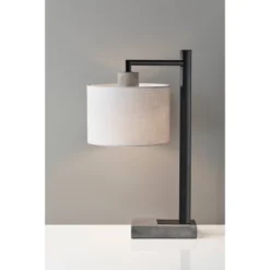Devin Table Lamp Black - Adesso -Adesso GUEST 694c6605 2e8b 4c77 9c15 cadf0dd5c82b