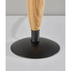 Cayman Natural Wood Table Lamp Black - Adesso -Adesso GUEST 70c733c8 bc41 4b97 a489 77ab47e2d061