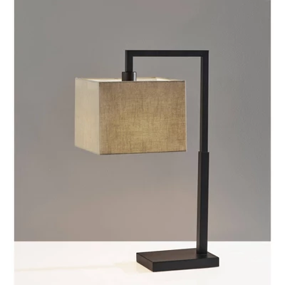 Richard Table Lamp Black - Adesso 6 Richard Table Lamp Black - Adesso - Image 4