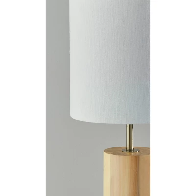 Dean Table Lamp Natural - Adesso 3 Dean Table Lamp Natural - Adesso