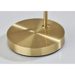 Adesso Duke Floor Lamp Antique Brass: ETL Listed, Metal Shade, 1-Light, 67.5" Tall, Modern Decor -Adesso GUEST 7f23b421 ba80 40e1 a5c6 8991727cbfaf