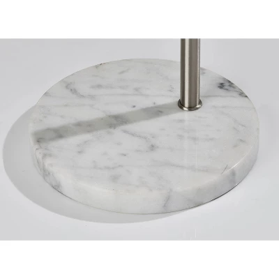 Adler Arc Lamp Brushed Steel - Adesso 5 Adler Arc Lamp Brushed Steel - Adesso - Image 3