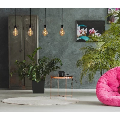 Wren Pendant Black - Adesso 3 Wren Pendant Black - Adesso