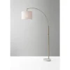 73.5" Bowery Arc Lamp Antique Brass - Adesso -Adesso GUEST 86cb7aa3 6d4e 4dcc a7a9 6c619e84e574