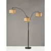 3 Arm Bowery Arc Lamp Black - Adesso 1 3 Arm Bowery Arc Lamp Black - Adesso -Adesso GUEST 8aed492d 95e7 40fe bd0a 0e6632153dd9