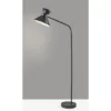 Adesso Duke Floor Lamp Black: ETL Listed, 67.5" Tall, Metal Shade, 1-Way Rotary Switch -Adesso GUEST 8d592fea 33b3 4306 9b4c 57e66a91fa12