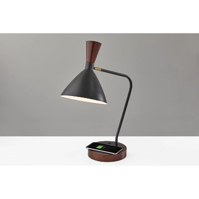 Arlo Wireless Charging Desk Lamp Black - Adesso 5 Arlo Wireless Charging Desk Lamp Black - Adesso - Image 3