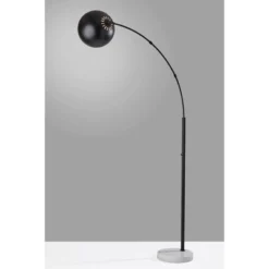 Astoria Arc Lamp Black - Adesso -Adesso GUEST 93aa193e 64d6 420a a4e5 35ada069e218