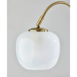 Adesso Magnolia Table Lamp Brass: ETL Listed, Glass Shade, Metal Body, 1-Way Rotary Switch 5 Adesso Magnolia Table Lamp Brass: ETL Listed, Glass Shade, Metal Body, 1-Way Rotary Switch -Adesso GUEST 98a5c926 e5db 424a 9014 d47e7c992dbf
