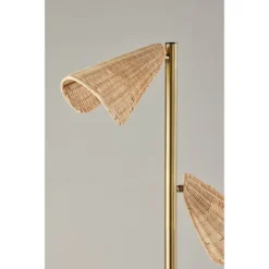Cove Tree Floor Lamp Antique Brass - Adesso -Adesso GUEST 9b81a666 ef8a 4a59 84c4 d9bd163a57f4